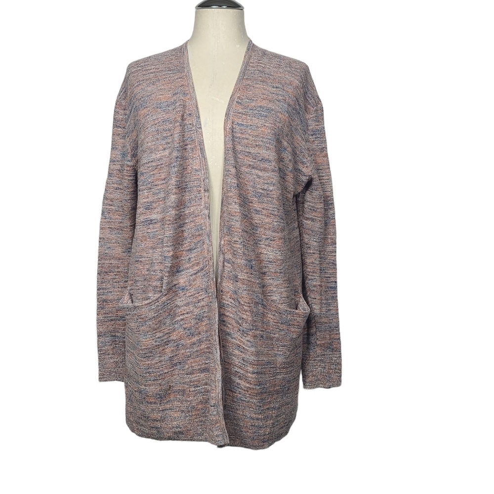 Madewell Heathered Pocket Open Cardigan XS